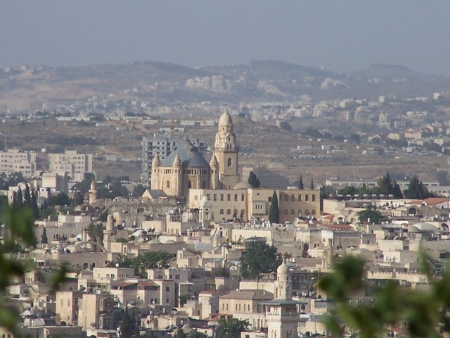 Church of Domitiance from Mt. Olives
