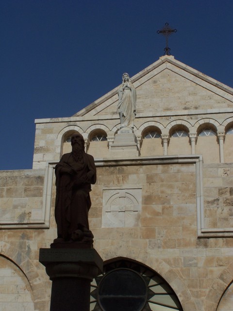 Bethlehem, Church to St. Jerome - by Church of the Nativity