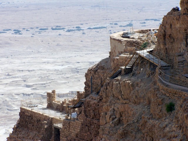 Masada - Herod's multi level fortress
