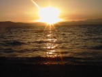 Sunset on Sea of Galilee