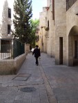 Walking on, towards Temple Mount