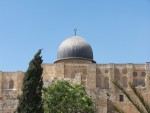 Directly North of the City of David is the Temple Mount.
