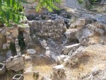 Excavations around the Pools of Bathesda and St. Anne's

John 5:2-4 Now there is in Jerusalem by the sheep gate a pool, which is called in Hebrew Bethesda, having five porticoes. In these lay a multitude of those who were sick, blind, lame, and withered, waiting for the moving of the waters;