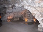 Excavations along the Western Wall of Temple Mount.  This arch is part of the bridge that crossed over he Central Valley North of Robinson's Arch