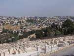 Cemetary down the side of Mt Olives