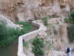 Wadi Qilt - A small aquaduct,  made to take the spring water to the city.  These have been key to life in the land of Israel since the beginning.