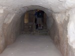 Tel Beer Sheva - Like all fortresses and cities they had a plastered cistern to catch and store rain water for the long dry summers.