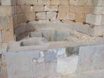 Tel Avdat - Baptistry, One for biggies, and one for litle ones