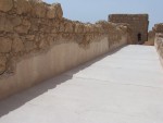 Masada - Plastered halls to look like linestone.