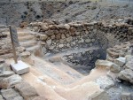 Qumran - a people focused on water and cleansing.  Here is a double entry Mikvah.