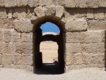 Ceaserea - Looking out the Hippodrome entrance.