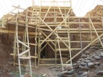 Tel Dan - Canonite period mud brick gate entrance