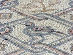 Kursi - bascilica mosaics detail