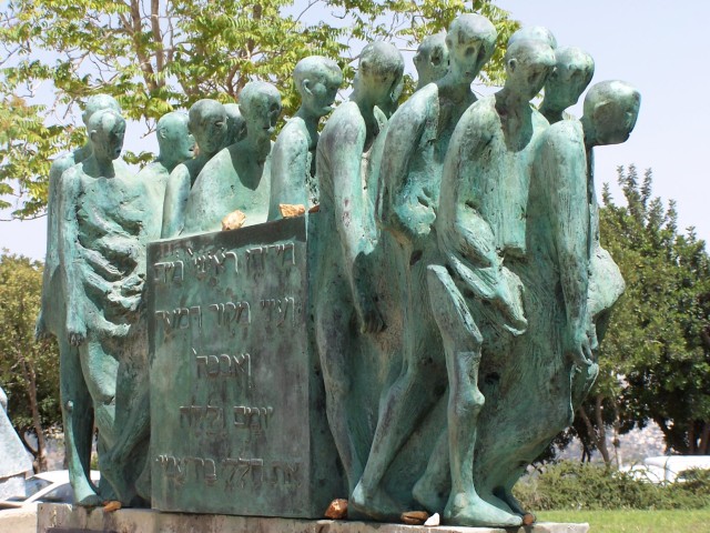 Holocaust Museum - "In Memory of the death march from Dachau"  - This is one of 9 identicle statues made.  The other eight are placed in cities along the path of the victims.