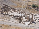 Pella - Bascilica view from excavation site