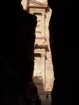 Petra - Success - we finally make it to the Treasury - potentially mislabeled to some because it was not a bank or storehouse for gold but rather a depository for bodies and bones - a Tomb.