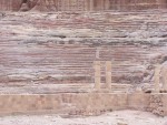 Petra - Theatre seats carved into hillside.