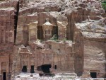 Petra - View from the Opposite valley wall Museum