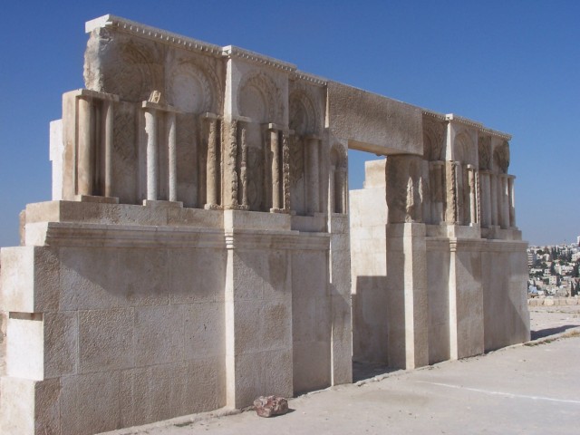 Ammon Citadel - Mosque entrance