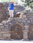 Ross testing the Arch at Qasrin