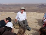 Teaching at Maktesh Ramon